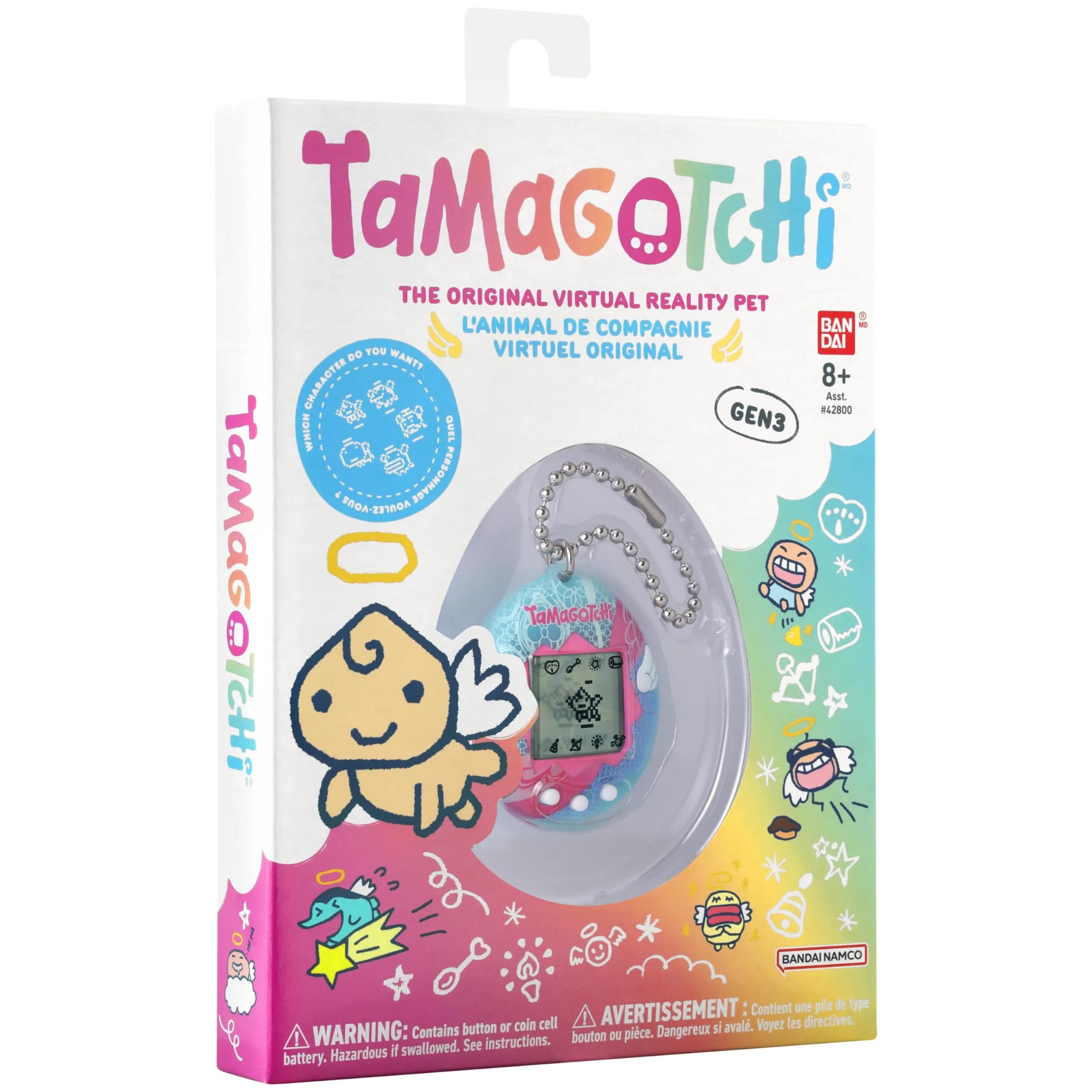 Tamagotchi Original Angel Lace Edition | Nostalgic Virtual Pet for Kids - view 6