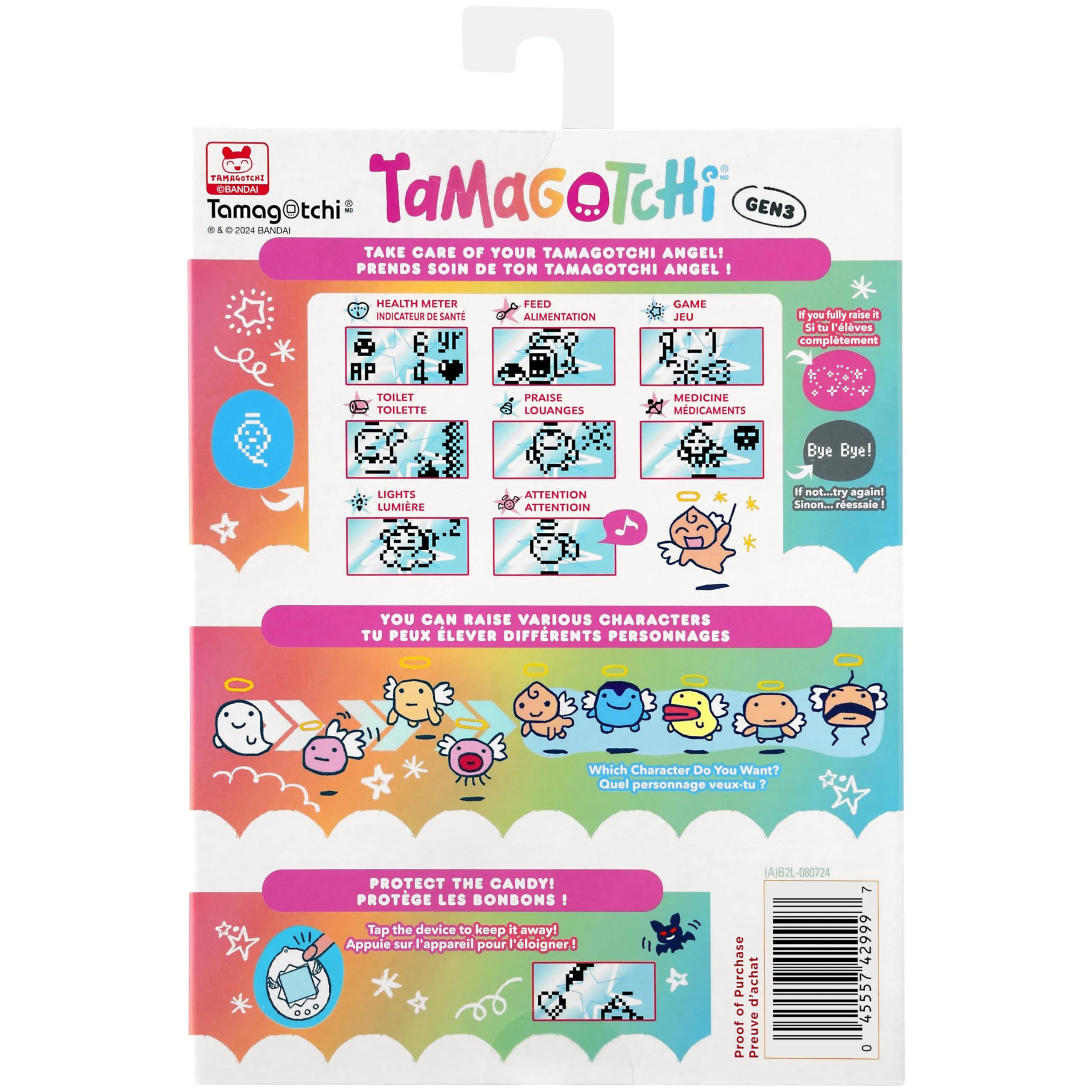 Tamagotchi Original Angel Dress Edition | Nostalgic Virtual Pet for Kids 8+ - view 7