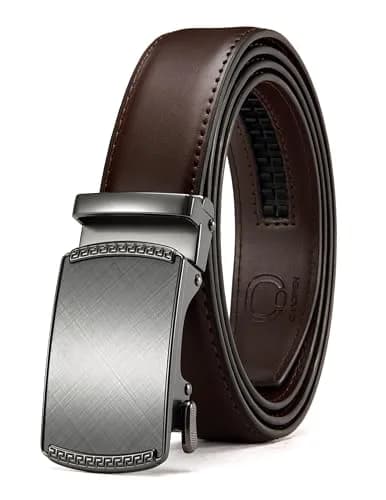 CHAOREN Ratchet Belt Replacement Strap 1 1/4" | Adjustable Leather Belt for Men thumbnail 3