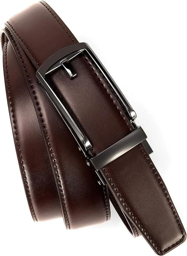 CHAOREN Ratchet Belt Replacement Strap 1 1/4" | Adjustable Leather Belt for Men thumbnail 4