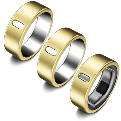 ZOOROO Gold 3 Pack Oura Ring Cover | Size 13 Protector for Gen 3/4 - main product image