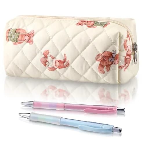 Sherr Cosmetic Case Beige | Lightweight & Travel Friendly (70-120 chars) thumbnail 1