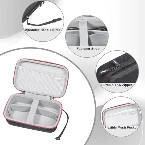 RLSOCO Carrying Case for XREAL Air 2/Air/One AR Glasses + Eye + Beam Pro, 22.1cm (8.7in) | Organizes AR Gear for Travel & Storage thumbnail 6