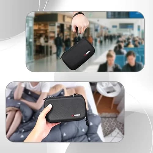 RLSOCO Carrying Case for XREAL Air 2/Air/One AR Glasses + Eye + Beam Pro, 22.1cm (8.7in) | Organizes AR Gear for Travel & Storage thumbnail 7