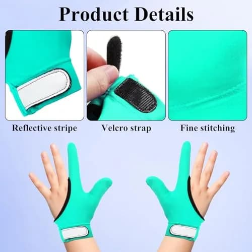 Yxmeiguo Thumb Sucking Guard Gloves for Kids | 2 Pairs, Ages 5-12 thumbnail 4