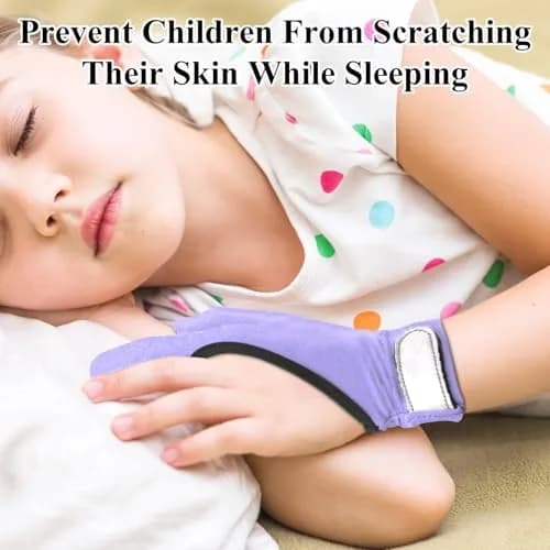 Yxmeiguo Thumb Sucking Guard Gloves for Kids | 2 Pairs, Ages 5-12 thumbnail 5