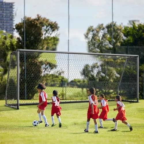 MOPHOTO 18.5x6.5ft Soccer Goals | Heavy-Duty Aluminum, Professional Training for Youth & Adults thumbnail 1