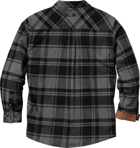 Legendary Whitetails Mens Long Sleeve Button Down Flannel Shirt | Relaxed Fit, Stretch Cotton, Plaid, Big & Tall thumbnail 5