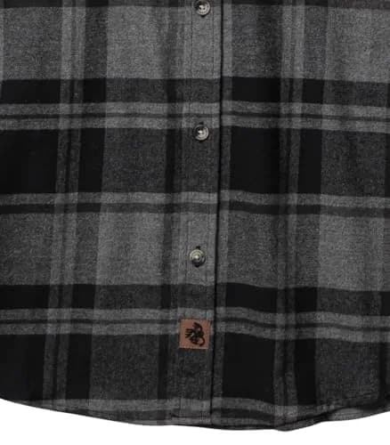 Legendary Whitetails Mens Long Sleeve Button Down Flannel Shirt | Relaxed Fit, Stretch Cotton, Plaid, Big & Tall thumbnail 8