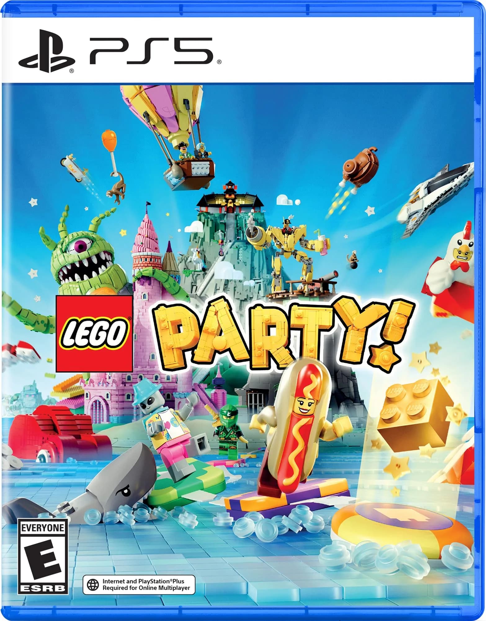 iam8bit LEGO® Party! - PlayStation 5 | 4-Player Party Game with 60 Minigames & Cross-Platform Multiplayer