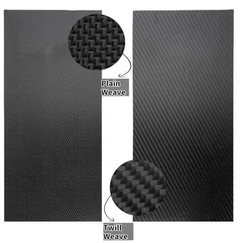 Air Carbon 3K Carbon Fiber Sheet 400x500x5.0mm | Matte Finish, Extra Thick, Waterproof thumbnail 3