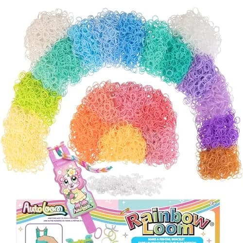 Rainbow Loom 11,000 Pastel Bands AutoLoom Mega Pack | 22 Soft Colors for Creative Jewelry Making thumbnail 1