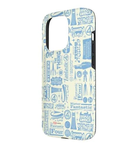 Marvel The Fantastic Four Words & Icons Phone Case for iPhone 13 Pro Max | Superhero Design & Shock Protection thumbnail 2