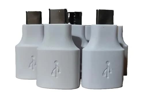 LEOM USB-C to USB-A Adapter for Google Pixel | 2.5 cm (1 inch) | White thumbnail 1