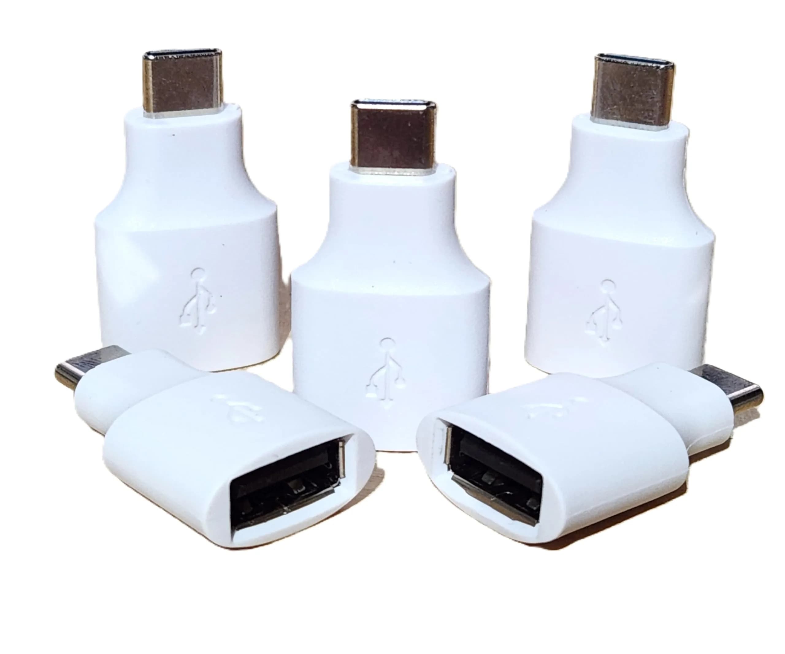 LEOM USB-C to USB-A Adapter for Google Pixel, 2-Pack White | Connect USB-A Devices to Pixel Phones - view 2