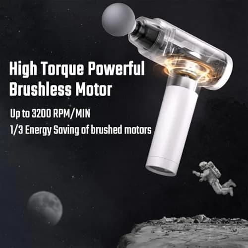 cotsoco Massage Gun Deep Tissue | 20 Speeds, 9 Heads, 12mm Stroke, Silent Motor, for Pain Relief (70-120 chars) thumbnail 5