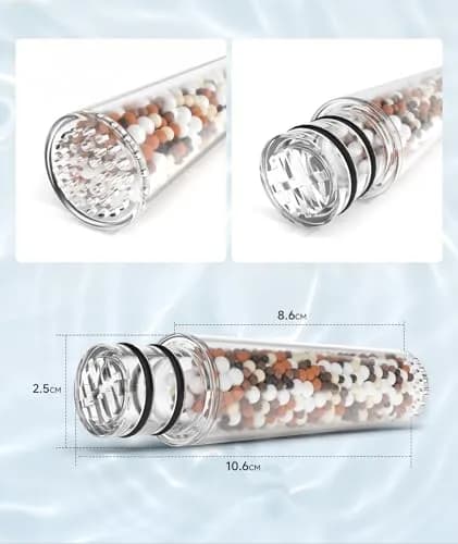 SR SUN RISE Shower Filter Replacement Cartridge 4-Pack | Multi-Stage Filtration for Hard Water thumbnail 5