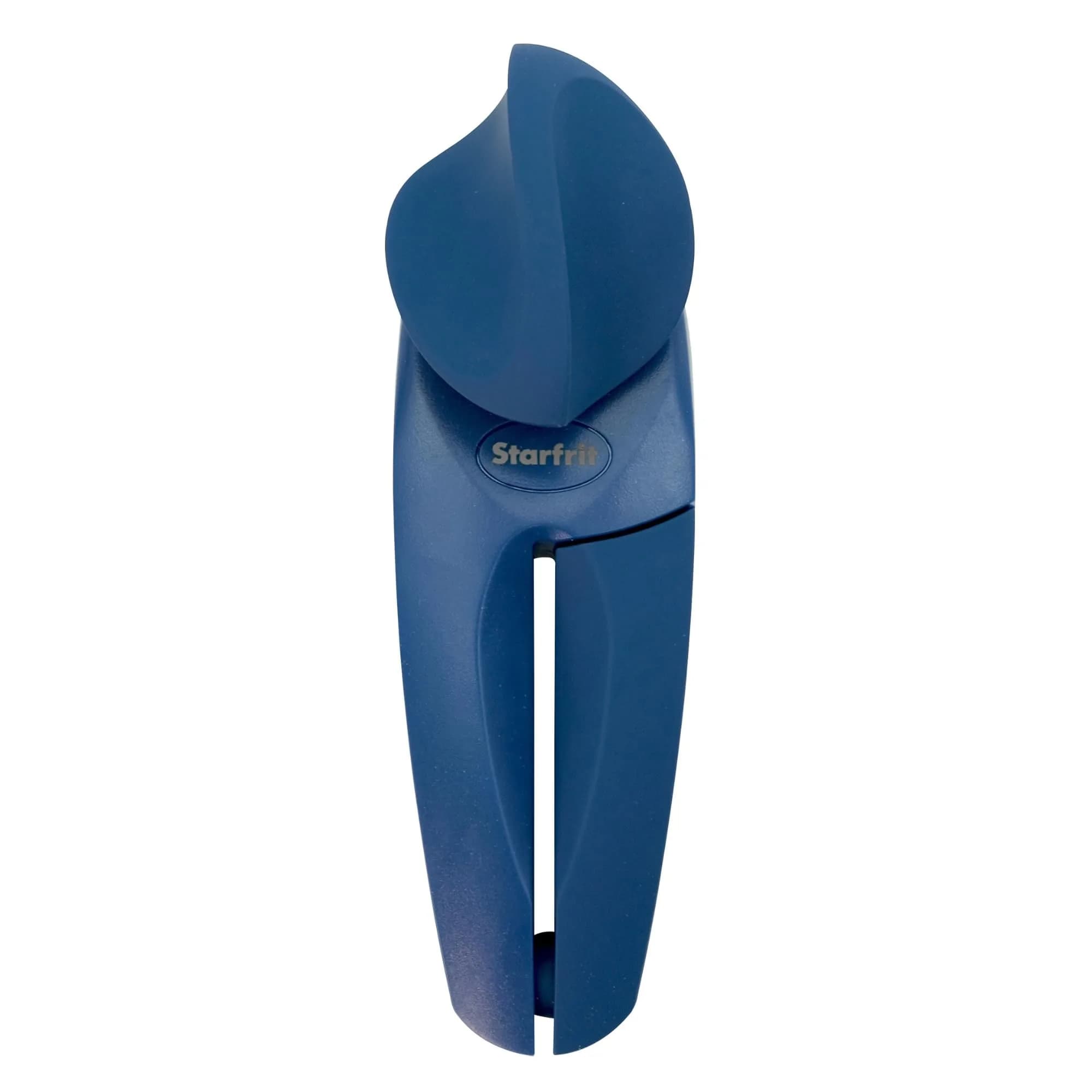 Starfrit MightiCan Can Opener - Safe, Heavy Duty, 7 inches | No Sharp Edges, Comfort Grip, 3-Year Warranty — Blue