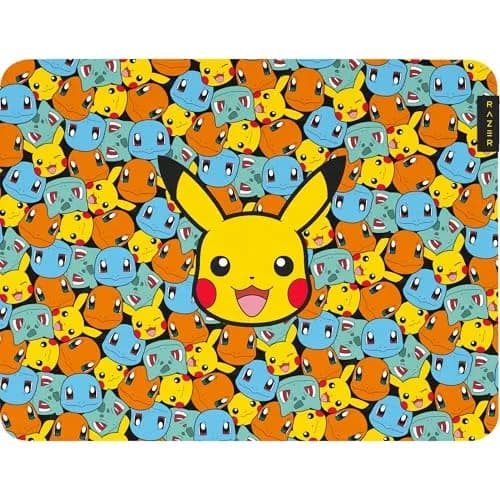 Razer Gigantus V2 Gaming Mouse Pad Medium Pokémon Edition | Textured Micro-Weave Cloth Surface thumbnail 1