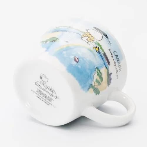 シミズ陶業(Shimizutougyou) Snoopy World Travel Switzerland Mug 340ml | Microwave & Dishwasher Safe thumbnail 6