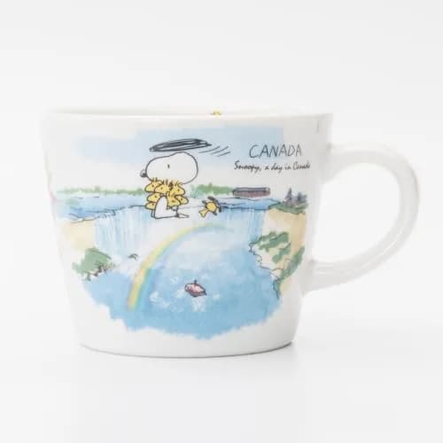 シミズ陶業(Shimizutougyou) Snoopy World Travel Switzerland Mug 340ml | Microwave & Dishwasher Safe thumbnail 3