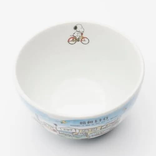 シミズ陶業(Shimizutougyou) Peanuts Snoopy 888816 Small Salad Bowl 13cm | Japan Porcelain Microwave & Dishwasher Safe thumbnail 5