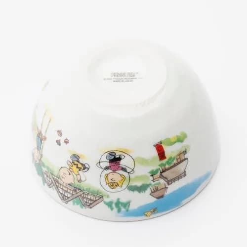 シミズ陶業(Shimizutougyou) Peanuts Snoopy 888816 Small Salad Bowl 13cm | Japan Porcelain Microwave & Dishwasher Safe thumbnail 6