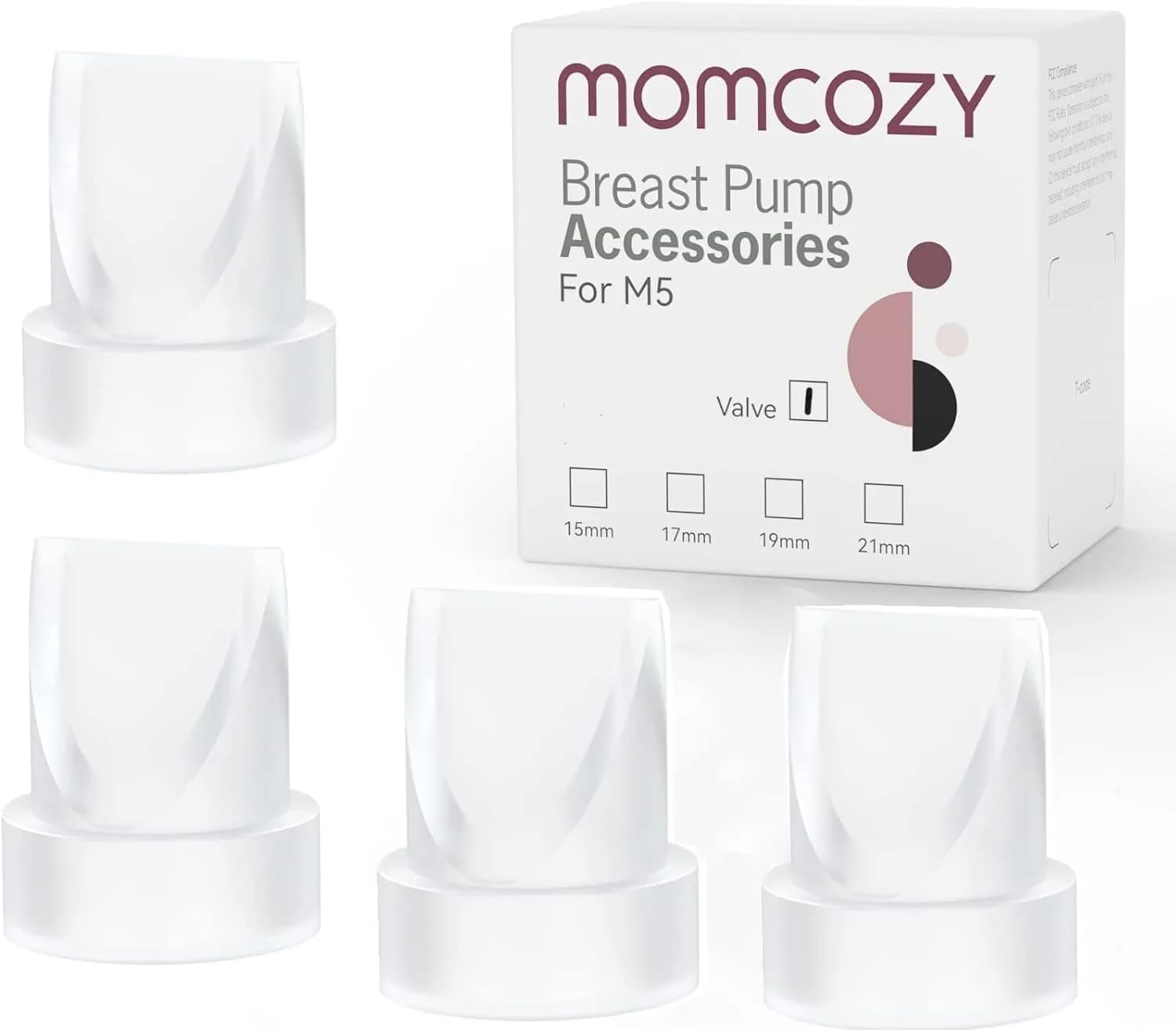 Momcozy M5 Duckbill Valves (4 PCS) | Authentic USA Import Replacement Parts - main product image