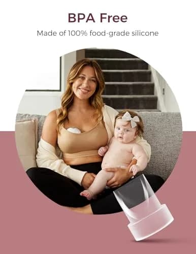 Momcozy M5 Original Replacement Duckbill Valves 4 PCS | BPA-Free Silicone for Wearable Breast Pumps thumbnail 5