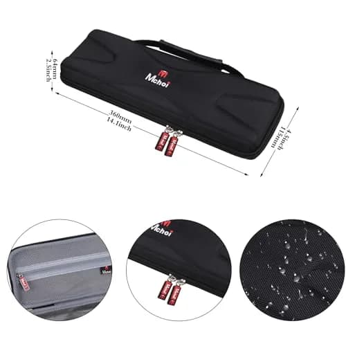 Mchoi Hard Portable Case Compatible with Hercules DJControl Starlight | Durable EVA, Water-Resistant, Custom Fit thumbnail 7