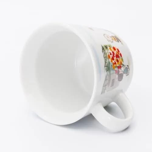 シミズ陶業(Shimizutougyou) Peanuts World Travel Dutch Mug Cup 340ml | Microwave & Dishwasher Safe thumbnail 5