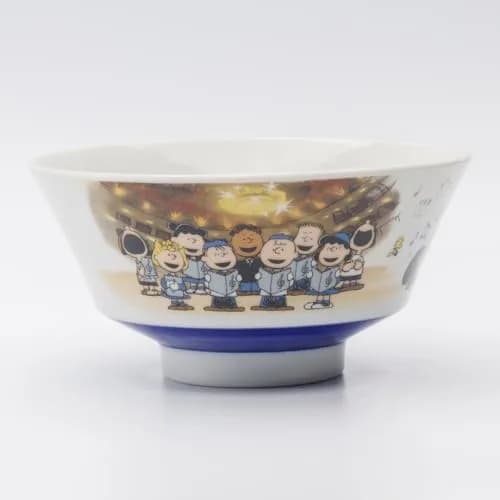 シミズ陶業(Shimizutougyou) Snoopy World Travel Vienna Ramen Bowl 18cm | Microwave & Dishwasher Safe thumbnail 3