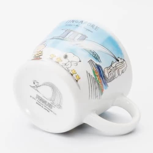 シミズ陶業(Shimizutougyou) Peanuts Snoopy Travel Mug 340ml | Microwave & Dishwasher Safe, Made in Japan thumbnail 6