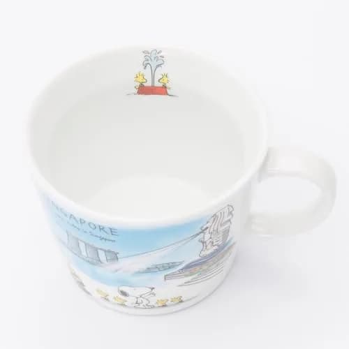 シミズ陶業(Shimizutougyou) Peanuts Snoopy Travel Mug 340ml | Microwave & Dishwasher Safe, Made in Japan thumbnail 2