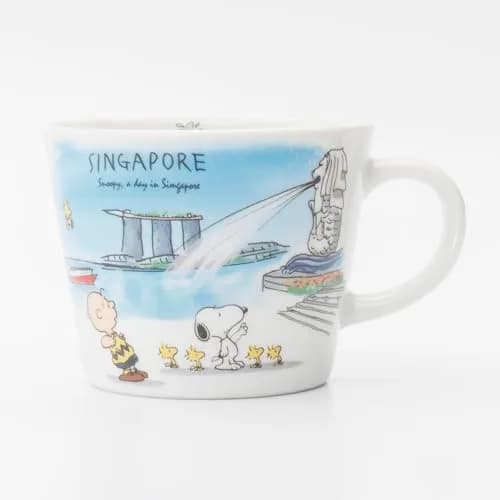 シミズ陶業(Shimizutougyou) Peanuts Snoopy Travel Mug 340ml | Microwave & Dishwasher Safe, Made in Japan thumbnail 3