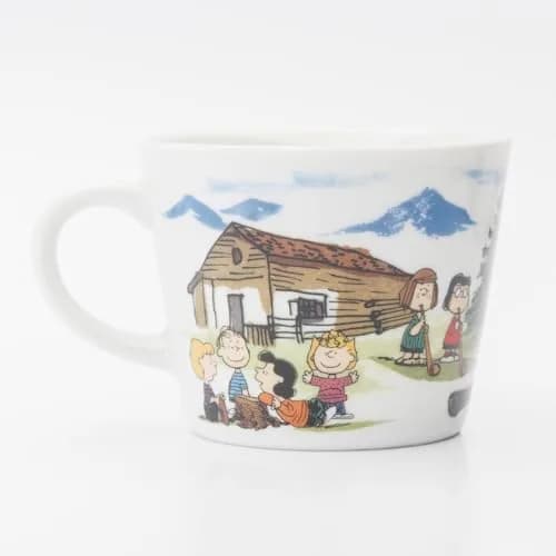 シミズ陶業(Shimizutougyou) Snoopy World Travel Switzerland Mug 340ml | Microwave & Dishwasher Safe thumbnail 4
