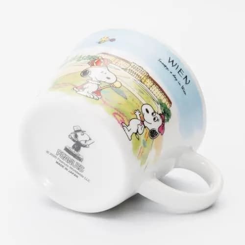 シミズ陶業(Shimizutougyou) Snoopy World Travel Vienna Mug 340ml | Microwave & Dishwasher Safe thumbnail 6