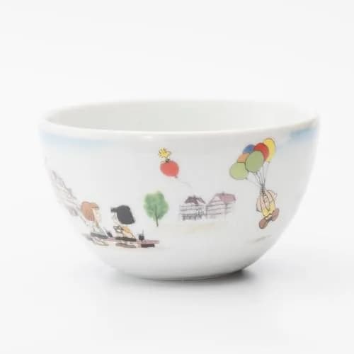 シミズ陶業(Shimizutougyou) Peanuts Snoopy World Travel Small Bowl | Microwave & Dishwasher Safe Japan thumbnail 3