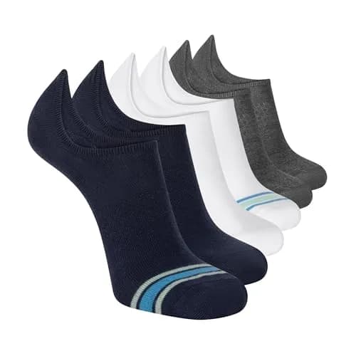 Skechers Men's Slip-ins 6-Pack Performance No Show Socks | Shoe Sizes 8-12 (US) thumbnail 1