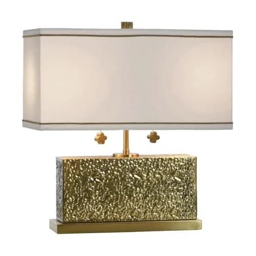 Stylecraft Home Collection TDL212134DS Eleanora - 2 Light Table Lamp-17 Inch Tall and 16 Inch Wide, Finish Color: Hammered Steel | Contemporary Glam thumbnail 2