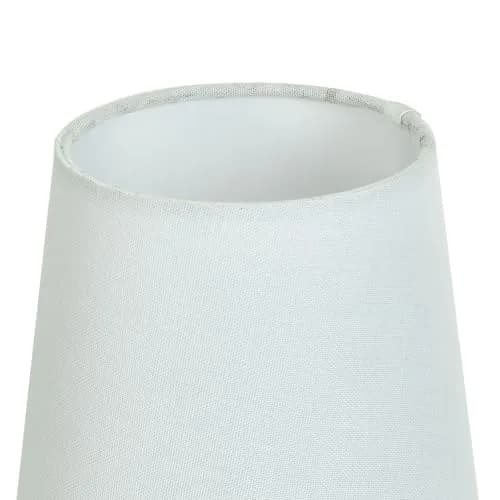 Stylecraft Home Collection Beatrice Table Lamp 14 Inch Tall | Glam Crystal & Fabric Shade thumbnail 5