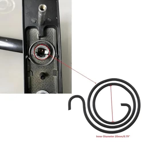 LC LICTOP Door Handle Torsion Spring Replacement 0.79" ID | Universal Fit, Heavy-Duty Carbon Steel thumbnail 2
