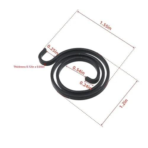 LC LICTOP Door Handle Torsion Spring Replacement 0.79" ID | Universal Fit, Heavy-Duty Carbon Steel thumbnail 3