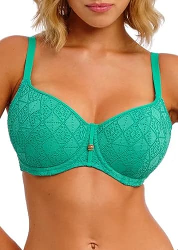 Freya Swim Women's Nomad Nights Underwire Sweetheart Bikini Top | Supportive, Vibrant Marine Shade (70-120 chars) thumbnail 1