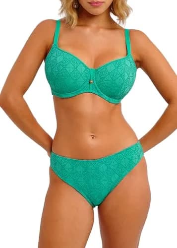 Freya Swim Nomad Nights Underwire Sweetheart Bikini Top 38DD | Supportive, Fully Adjustable Straps, Vibrant Marine Shade thumbnail 2