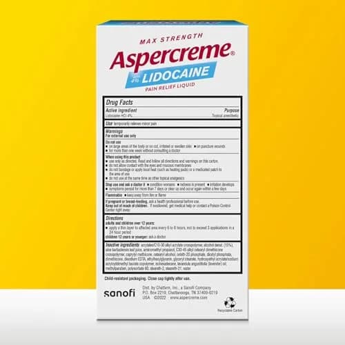 Aspercreme Essential Oils Pain Relief Roll On, Lavender, 2.5 oz. | Fast-Acting, No-Grease, Travel-Friendly thumbnail 2