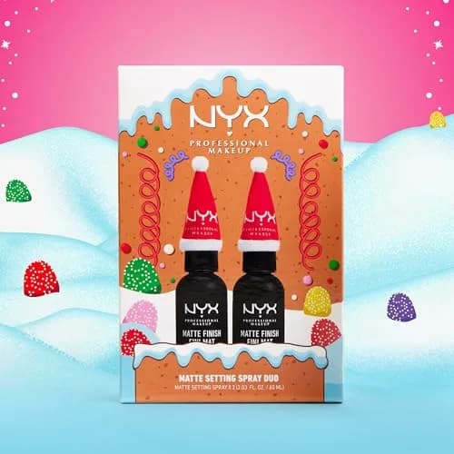 NYX PROFESSIONAL MAKEUP Matte Setting Spray Duo 118ml (2 x 2.03 Fl Oz) | Long-Lasting Mist for Up to 16HR Wear thumbnail 2