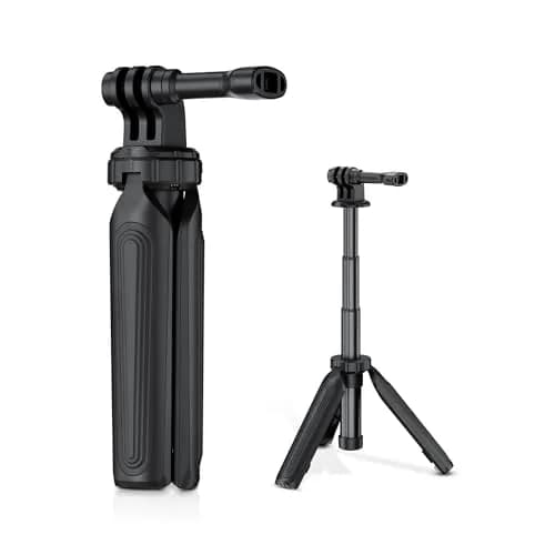 JJC Mini Selfie Stick Tripod for Action Cameras 21.8cm (8.58") | Black thumbnail 1