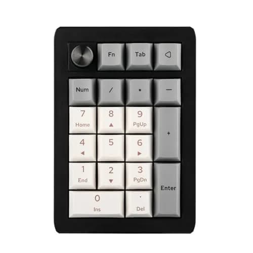 EPOMAKER EK21 VIA Gasket Number Pad with 1000mAh Battery, BT 5.0/2.4GHz/Wired | Programmable Numpad for PC Gaming thumbnail 1