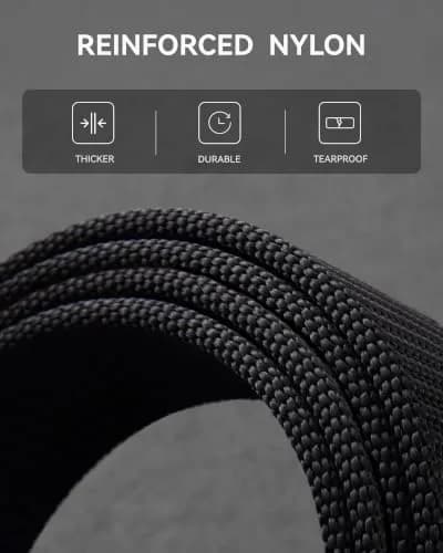 CHAOREN 1.5" Nylon Ratchet Belt Men - Casual Work Belt for Jeans | Strong, Stylish & Adjustable thumbnail 4